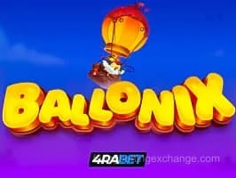 BalloniX slot game from funny exchange betting
